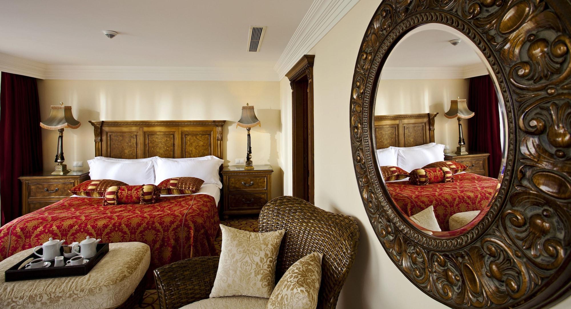 Ic Hotels Green Palace - Kids Concept Antalya Exteriér fotografie A bedroom at the hotel