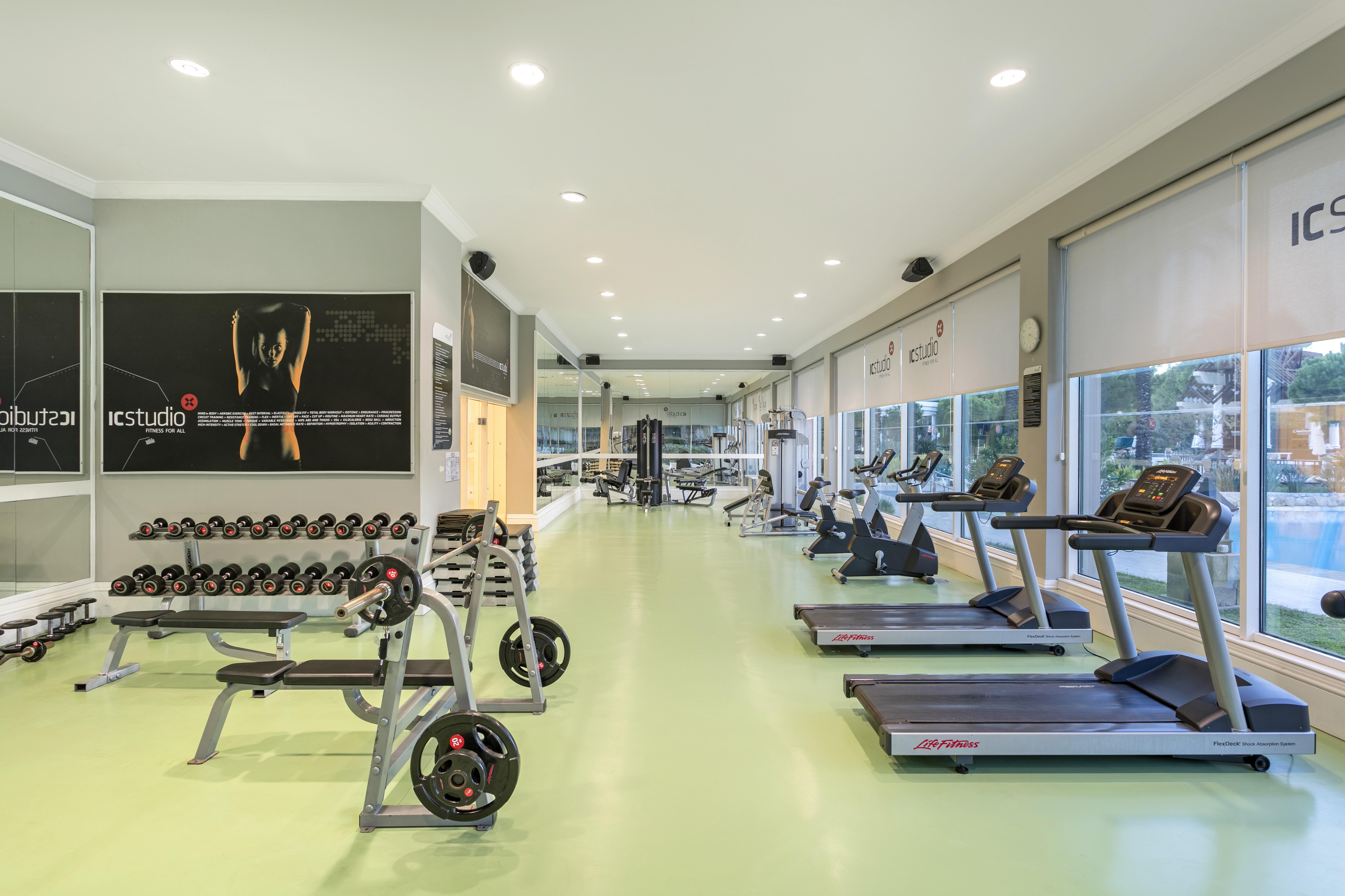 Ic Hotels Green Palace - Kids Concept Antalya Exteriér fotografie The gym at the hotel