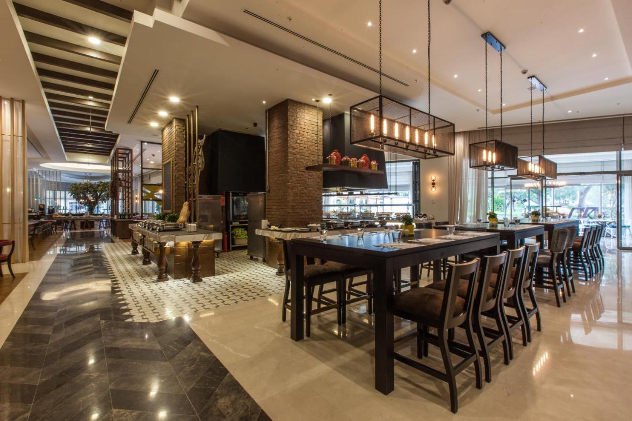 Ic Hotels Green Palace - Kids Concept Antalya Exteriér fotografie The restaurant